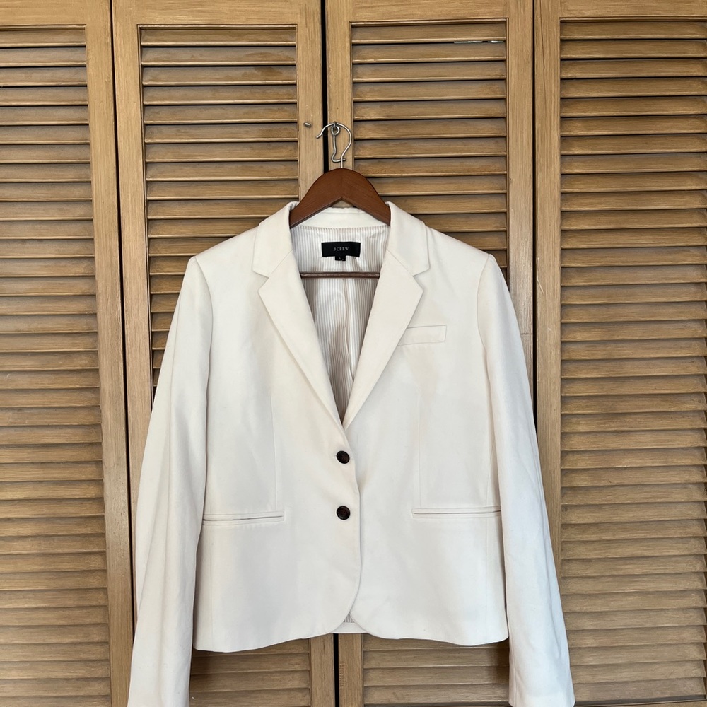 White J.Crew Blazer